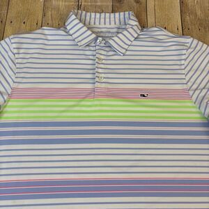 Vineyard Vines Performance On The Go Sankaty Polo Shirt XL